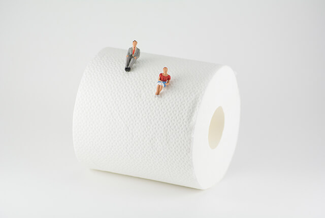 トイレットペーパーの画像
